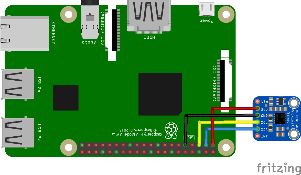 pi and vcnl4010